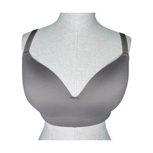 Soma Enbliss Wireless Bra sz 36D * Mochaccino Brown Wire Free Soft Cup Comfy